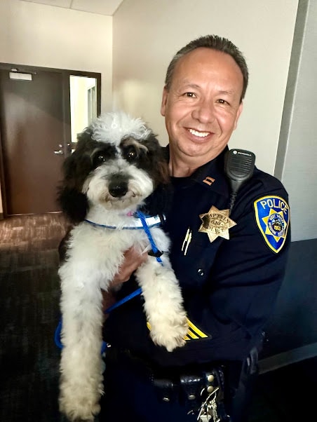 Captain Jorge Gutierrez — handler portrait