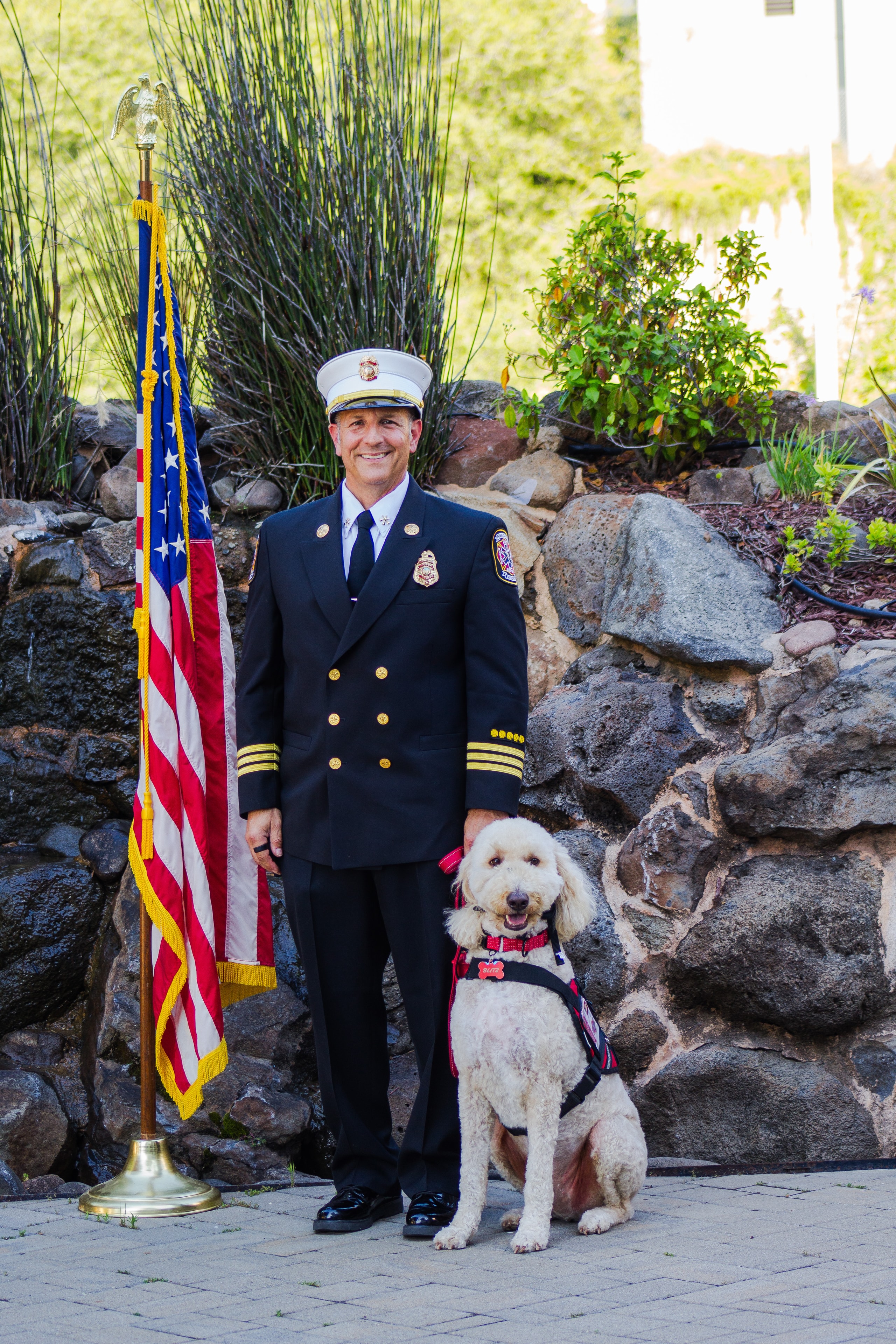 BLITZ — Paw Platoon Placement therapy dog