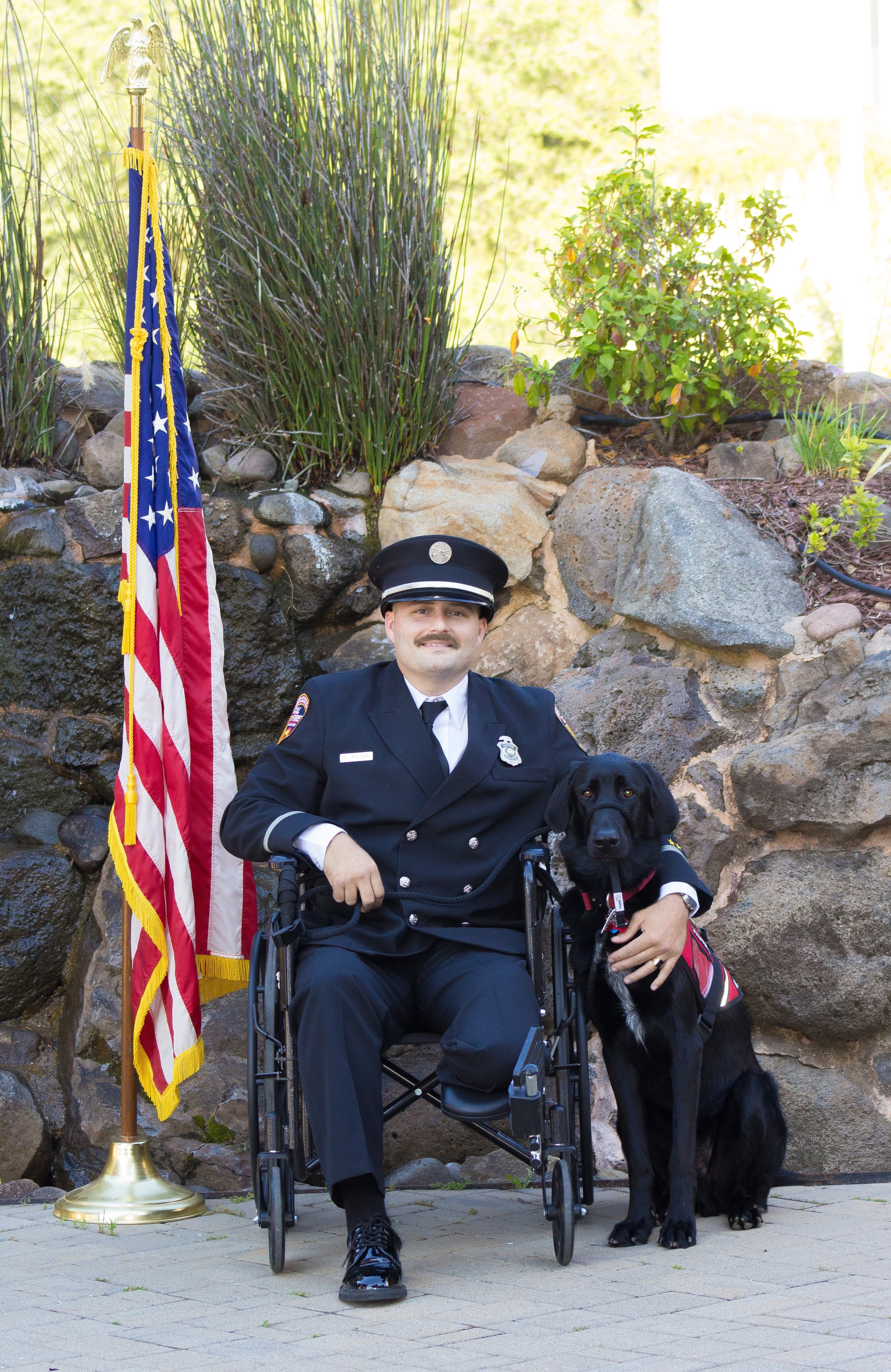 SMOKEY — Paw Platoon Placement therapy dog