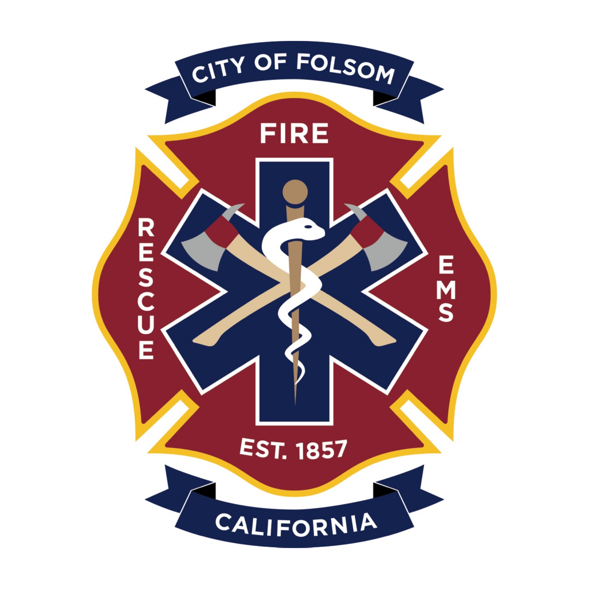 Folsom Fire Department logo
