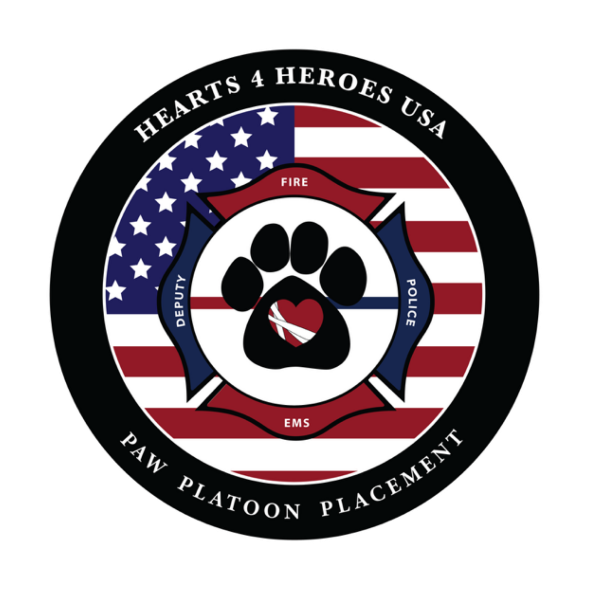 Paw Platoon / Fire Service logo