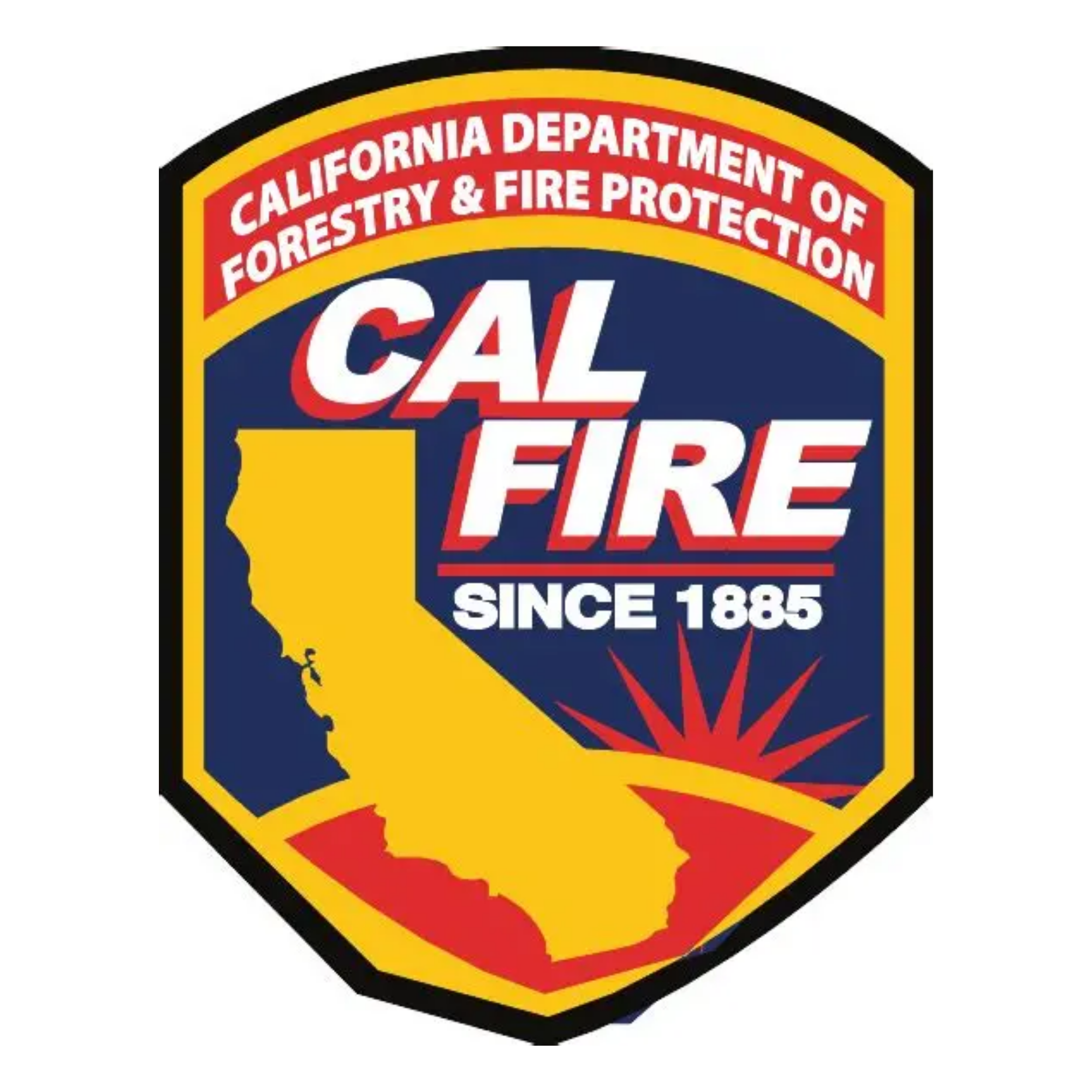 Cal Fire / Paw Platoon logo